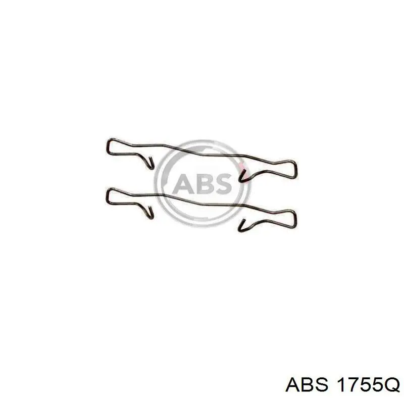 Комплект пружинок крепления дисковых колодок задних 1755Q ABS