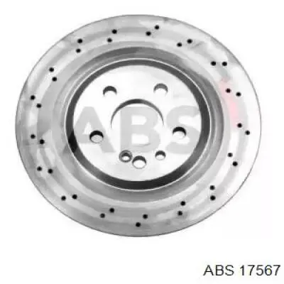 17567 ABS диск тормозной задний