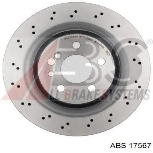 Задний тормозной диск ABS 17567 цена, от 74.24 USD