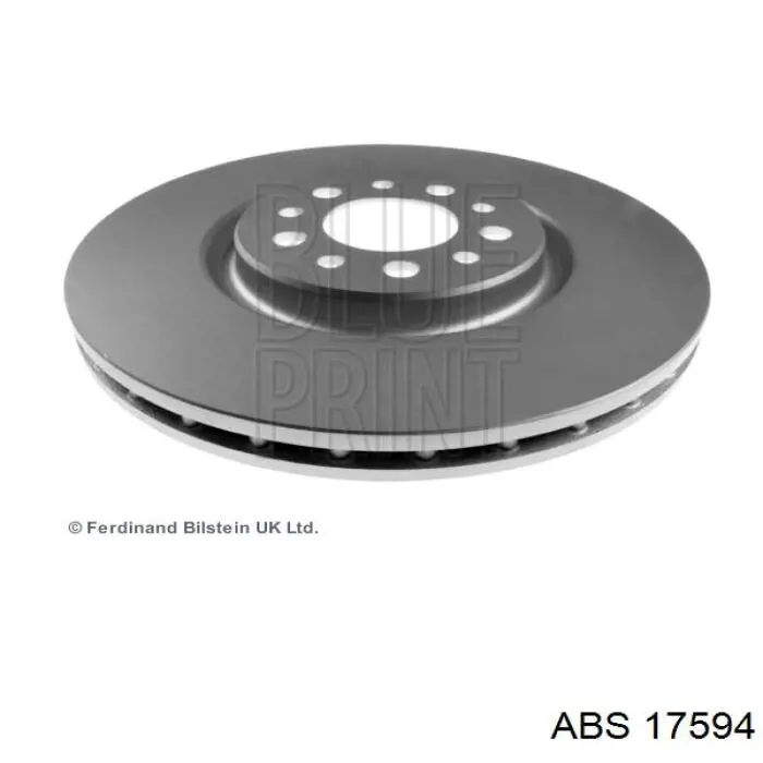 17594 ABS диск тормозной передний