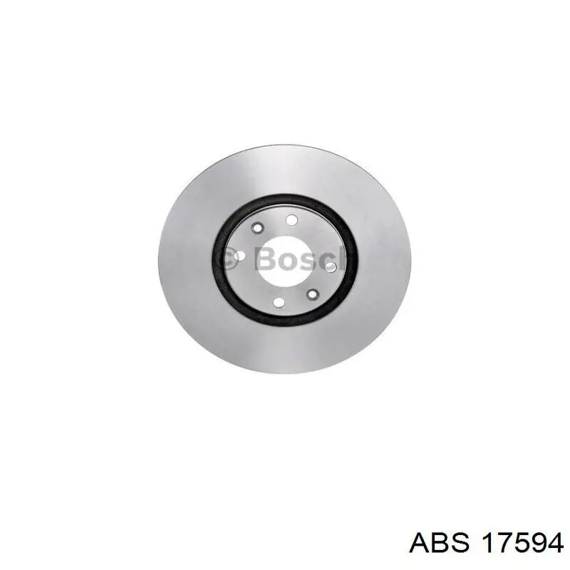 Передние тормозные диски 17594 ABS