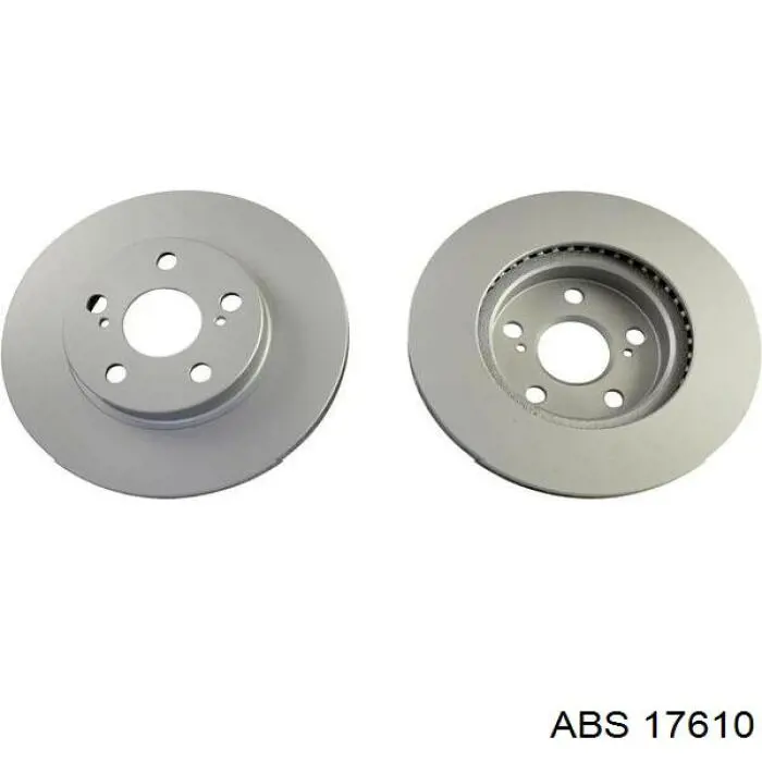 Передние тормозные диски 17610 ABS