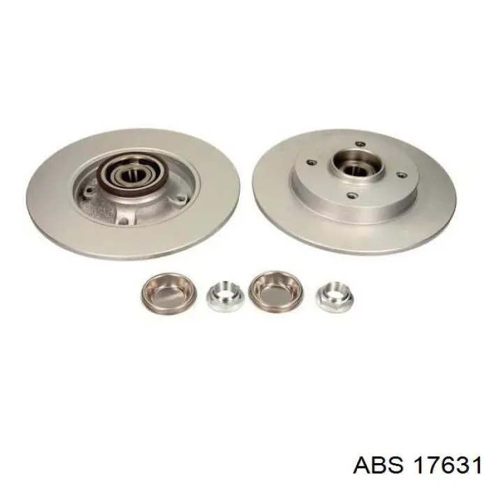 Задний тормозной диск ABS 17631 цена, от 31.75 USD