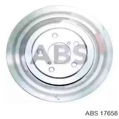 17658 ABS диск тормозной задний