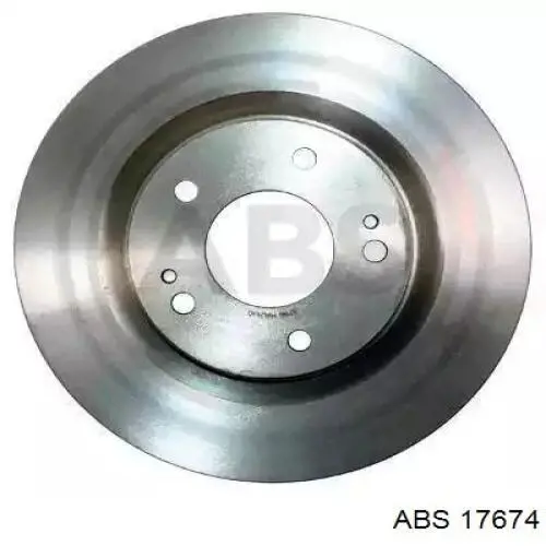 17674 ABS диск тормозной передний