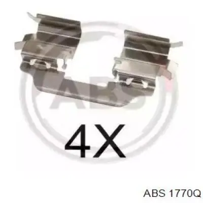1770Q ABS Комплект пружинок крепления дисковых колодок, задних