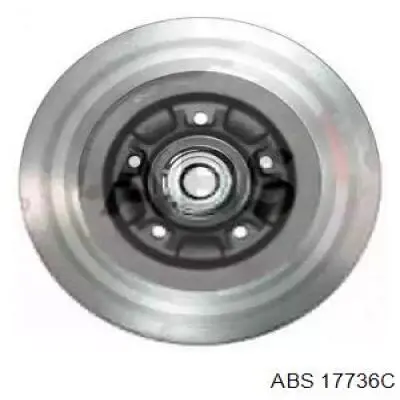 17736C ABS диск тормозной задний