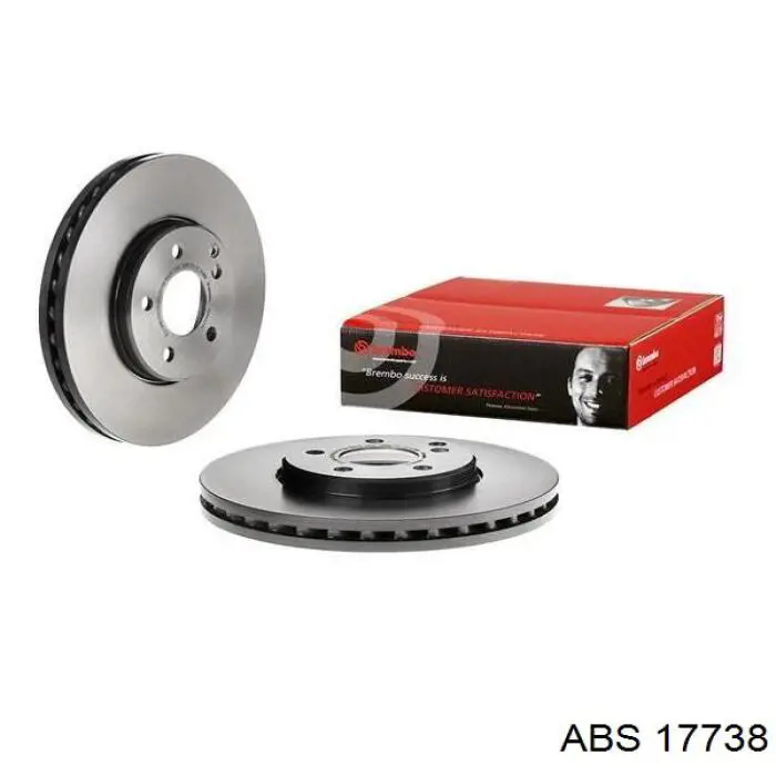 Тормоз дисковый передний ABS 17738 цена, от 50.25 USD
