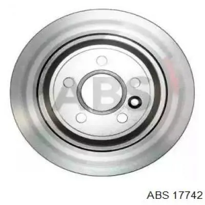 17742 ABS диск тормозной задний