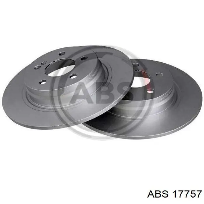 Купить 17757 ABS Диск тормозной задний