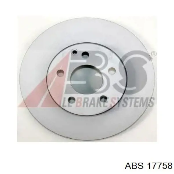 17758 ABS диск тормозной передний