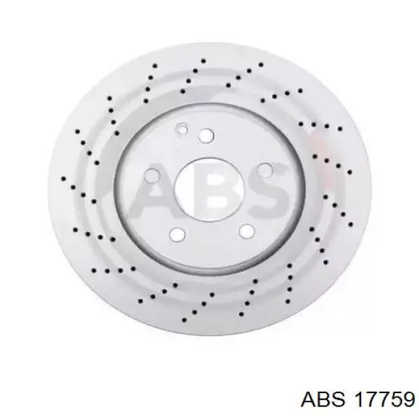 17759 ABS диск тормозной передний