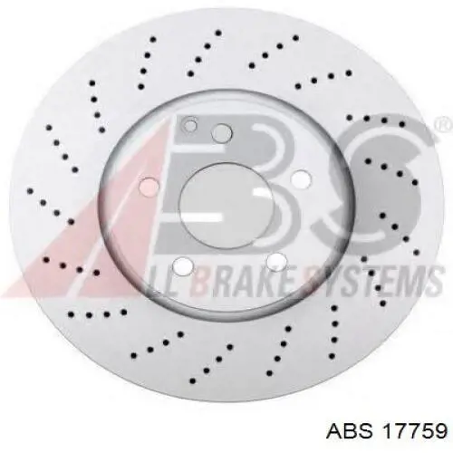 Тормоз дисковый передний ABS 17759 цена, от 62.79 USD