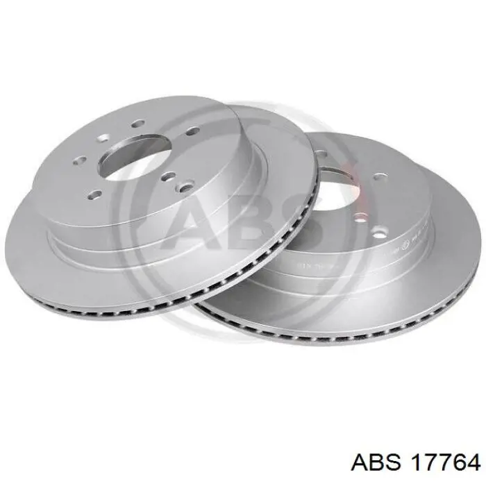 17764 ABS диск тормозной задний