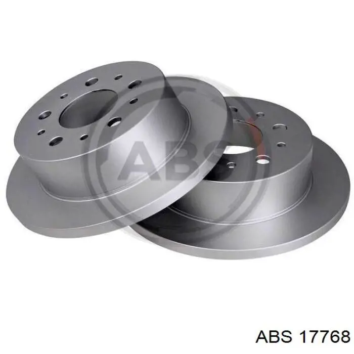 17768 ABS диск тормозной задний