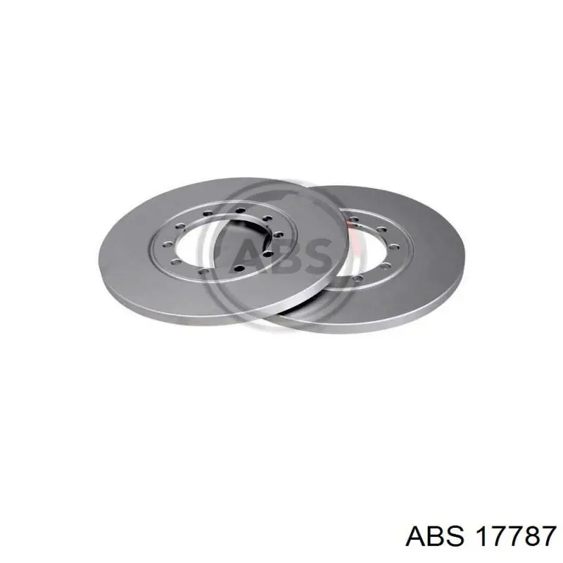 Disco de freno trasero 17787 ABS
