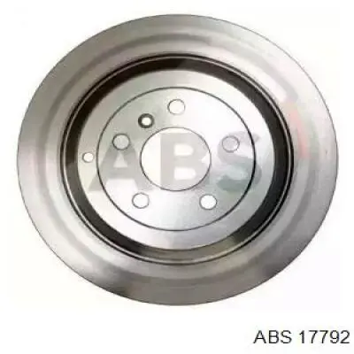 17792 ABS диск тормозной задний
