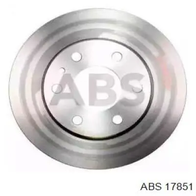 17851 ABS диск тормозной задний