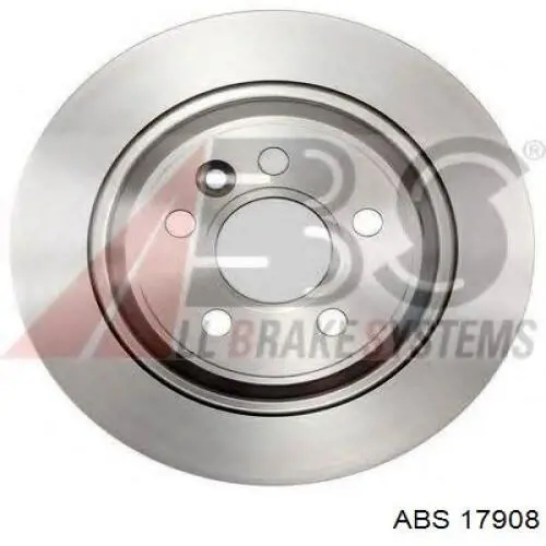 Disco de freno trasero 17908 ABS