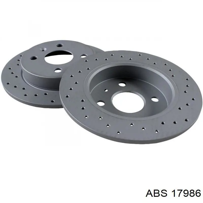 Купить 17986 ABS Диск тормозной задний
