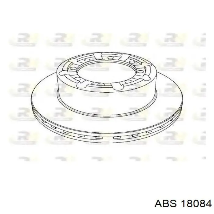 Купить 18084 ABS Диск тормозной задний