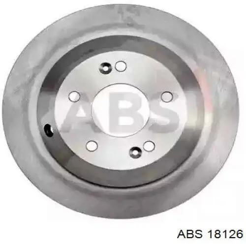 18126 ABS диск тормозной задний