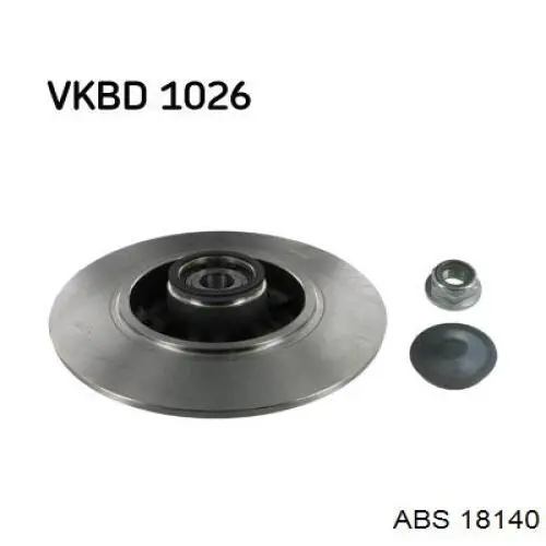 Купить 18140 ABS Диск тормозной задний