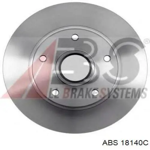 18140C ABS диск тормозной задний