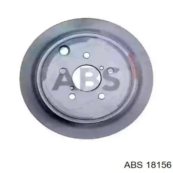 18156 ABS диск тормозной задний