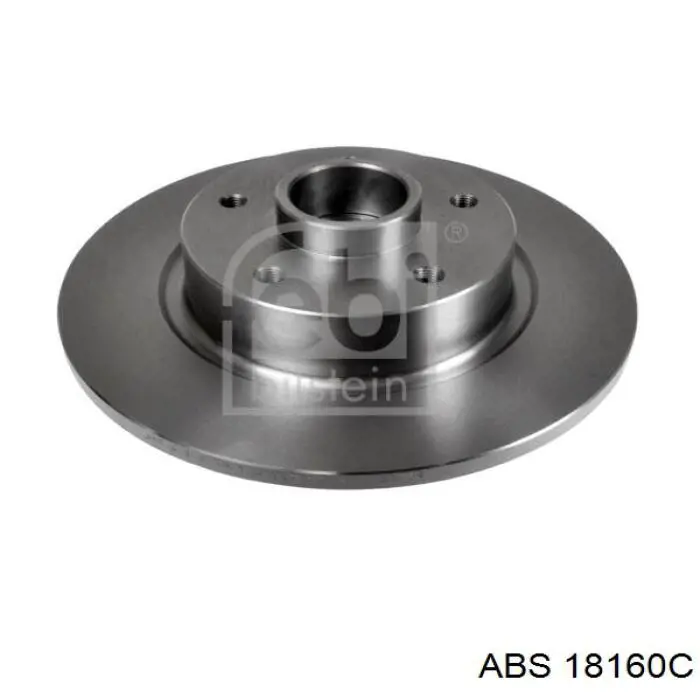 Купить 18160C ABS Диск тормозной задний