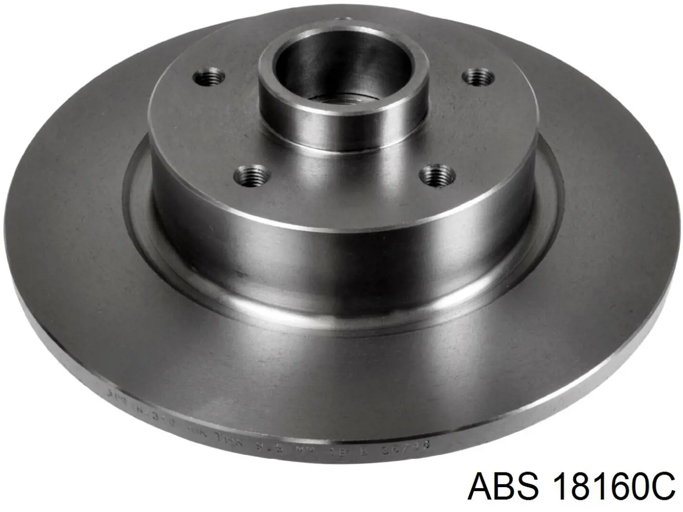 18160C ABS диск тормозной задний