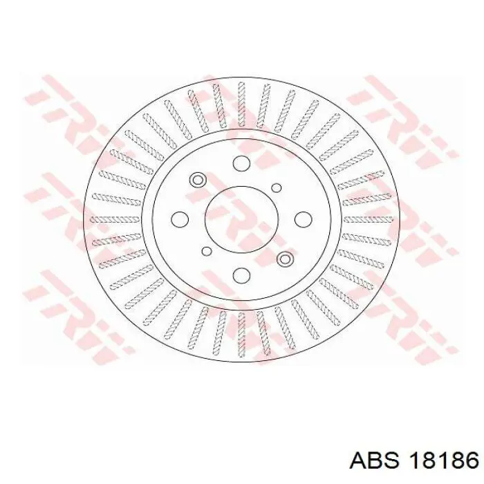Купить 18186 ABS Ротор тормозной
