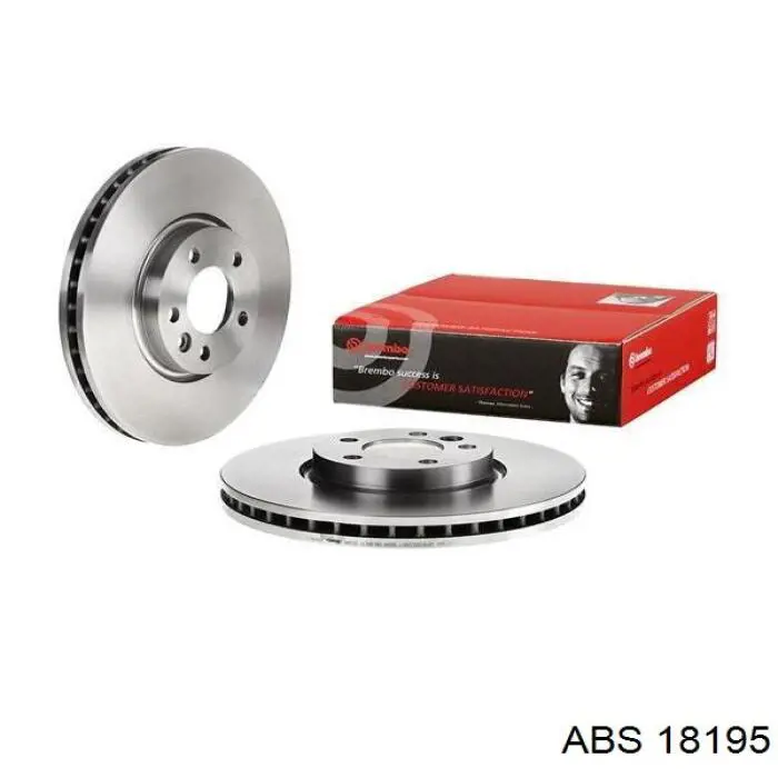 Тормоз дисковый передний ABS 18195 цена, от 67.82 USD