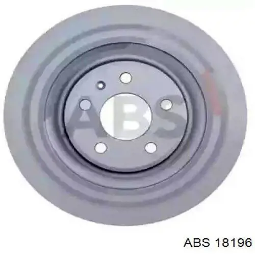 18196 ABS диск тормозной задний