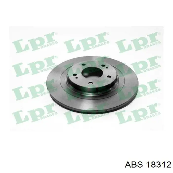 Купить 18312 ABS Диск тормозной задний