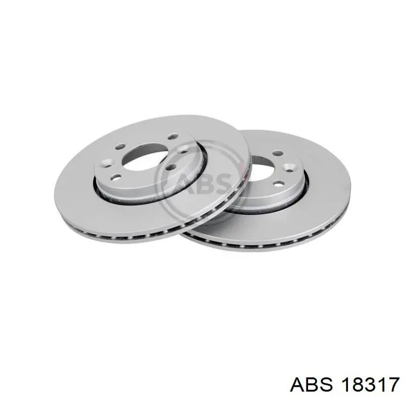 Тормоз дисковый передний ABS 18317 цена, от 37.57 USD