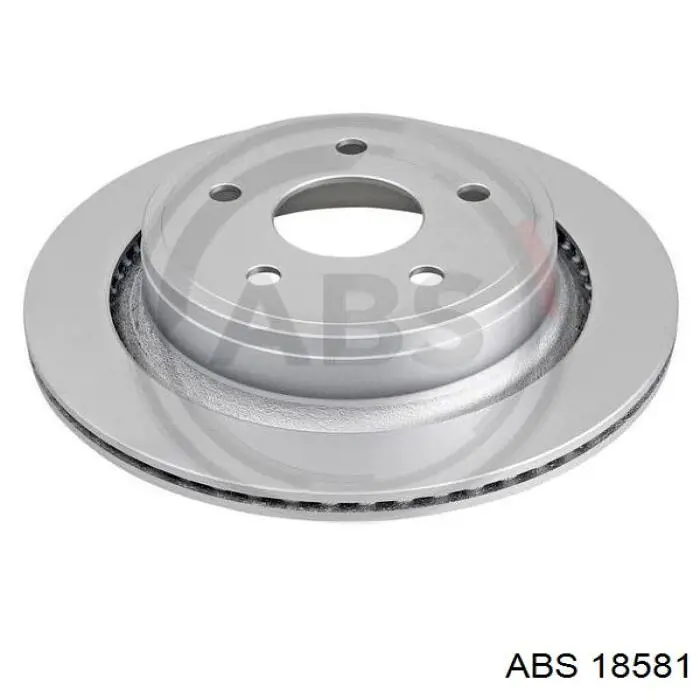 18581 ABS диск тормозной задний