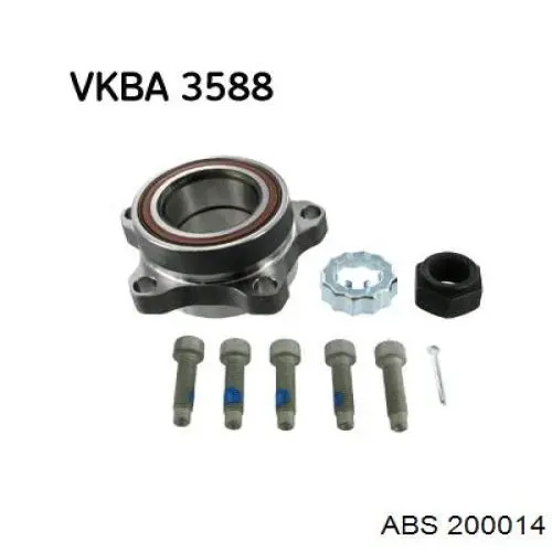 Купить 200014 ABS Подшипник передней ступицы