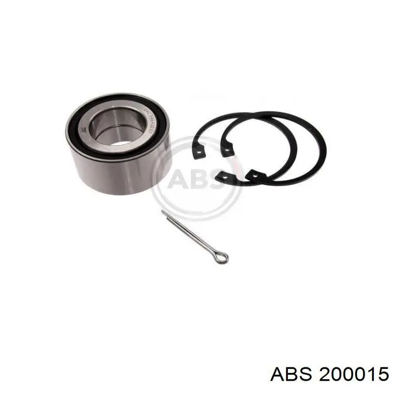 Підшипник маточини передньої 200015 ABS