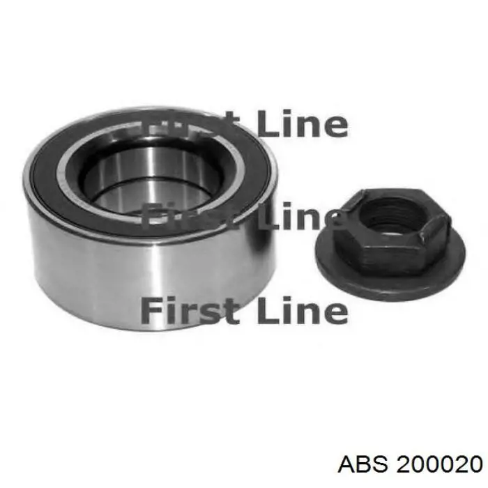 200020 ABS Подшипник ступицы передней