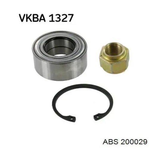 Комплект подшипника ступицы колеса ABS 200029 цена, от 11.40 USD