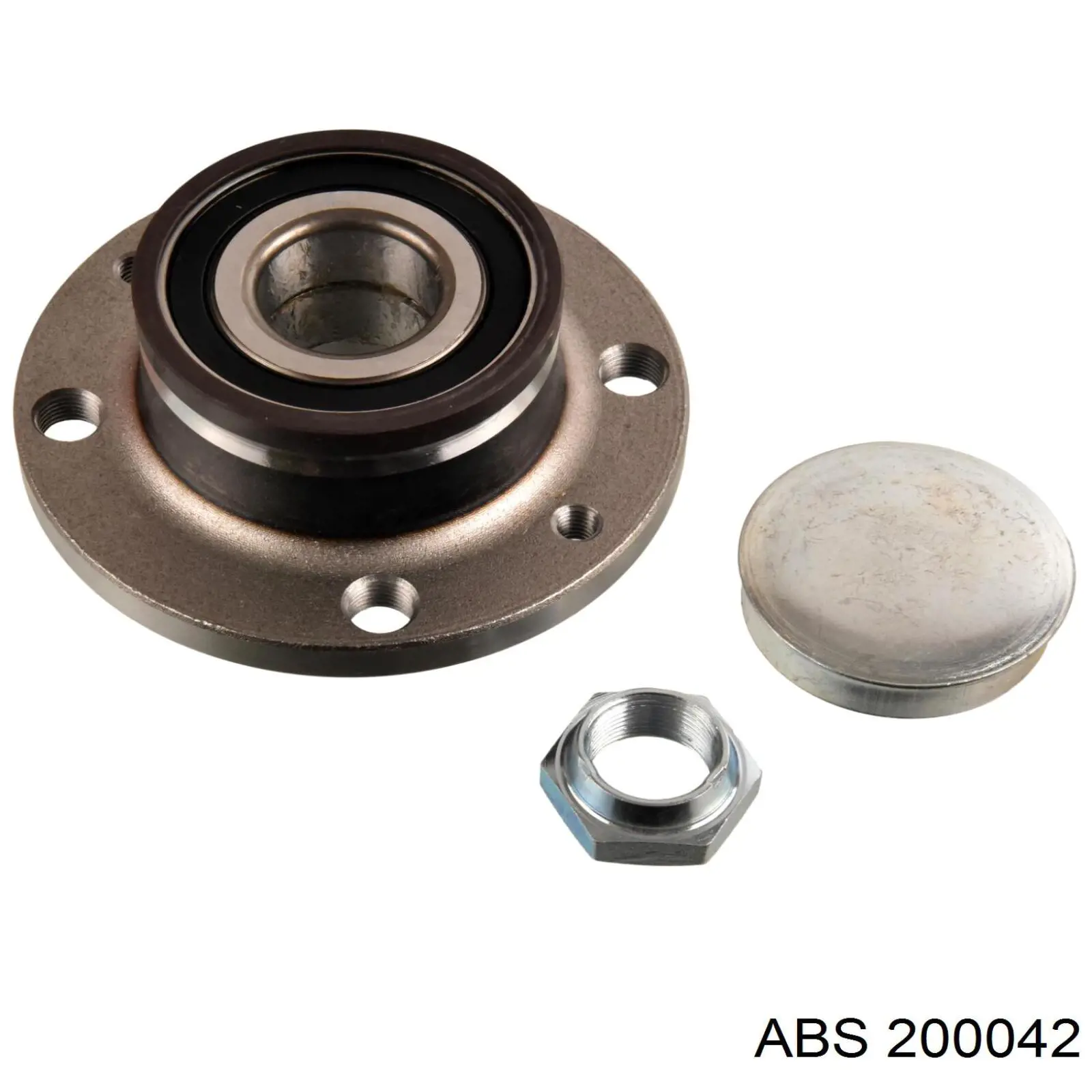 Cubo de rueda trasero 200042 ABS