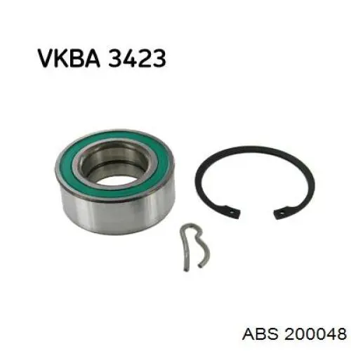 Купить 200048 ABS Подшипник передней ступицы