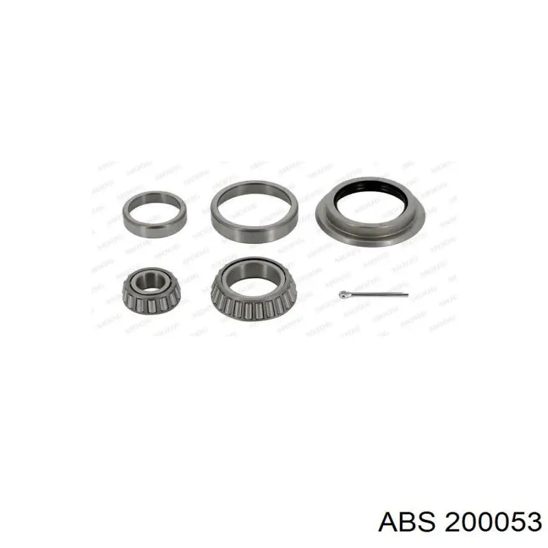 Купить 200053 ABS Подшипник передней ступицы