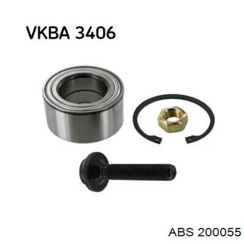 Купить 200055 ABS Подшипник задней ступицы