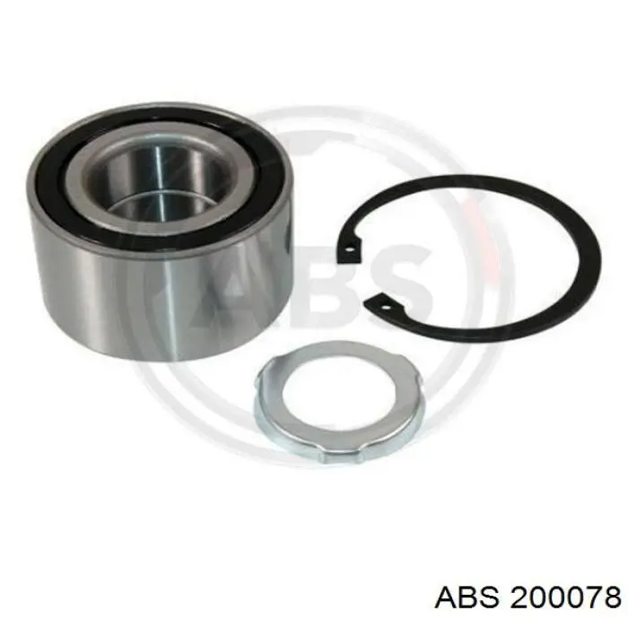 Cojinete de rueda trasero 200078 ABS