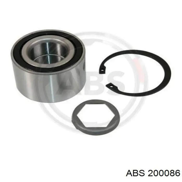 Cojinete de rueda trasero 200086 ABS