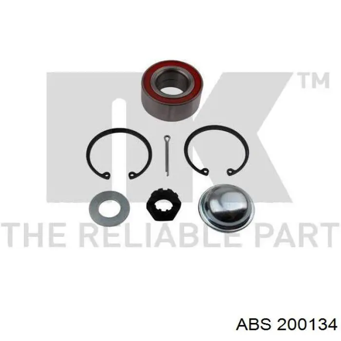 Комплект подшипника ступицы колеса ABS 200134 цена, от 11.58 USD