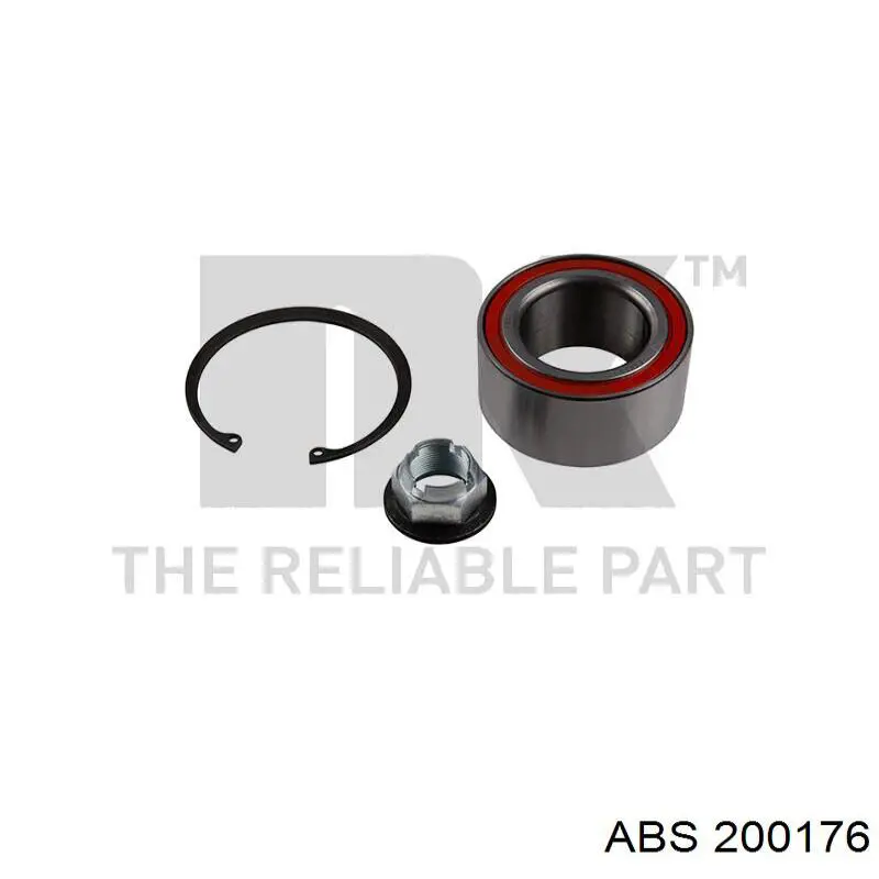 Ступичный подшипник передний ABS 200176