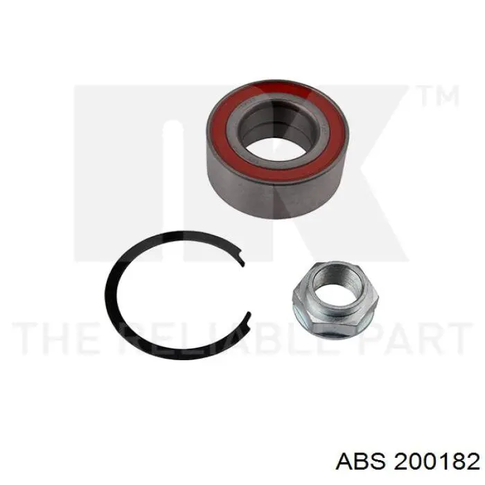 Купить 200182 ABS Подшипник передней ступицы